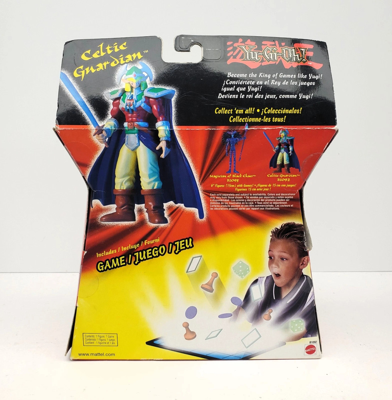 Mattel (2002) Yu-Gi-Oh! Celtic Guardian action figure