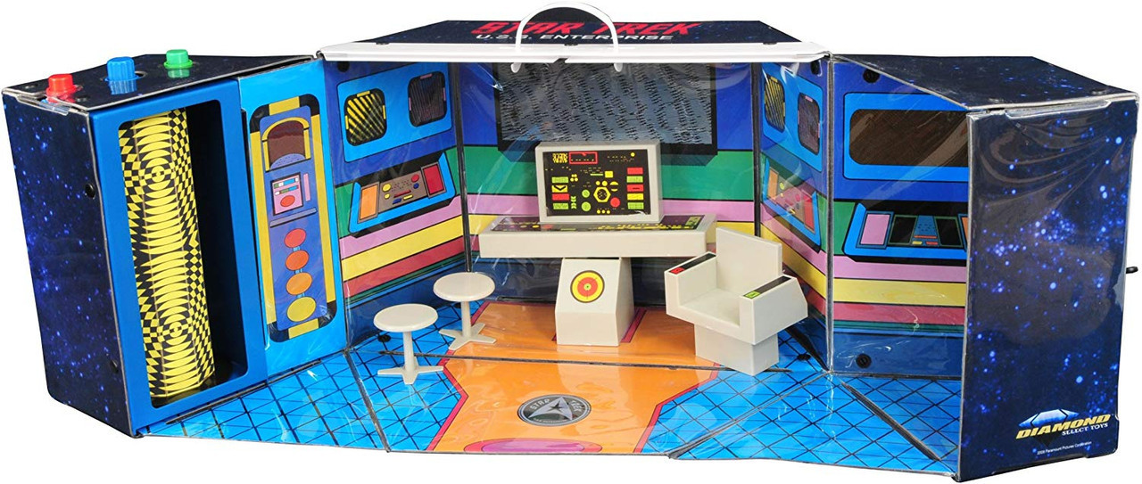 Mego Diamond Select Star Trek U.S.S. Enterprise Action Playset