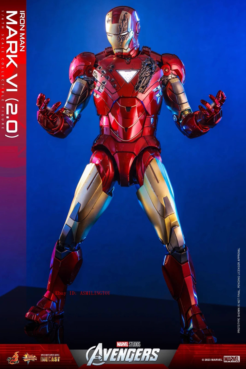 Hot Toys Avengers Iron Man Mark VI Sixth Scale Figure Movie