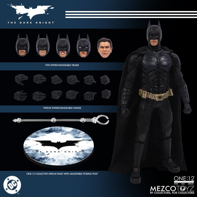 mezco one:12collective ナイトメアバットマン Mezco One:12 Collective Knightmare Batman Action Figure Review