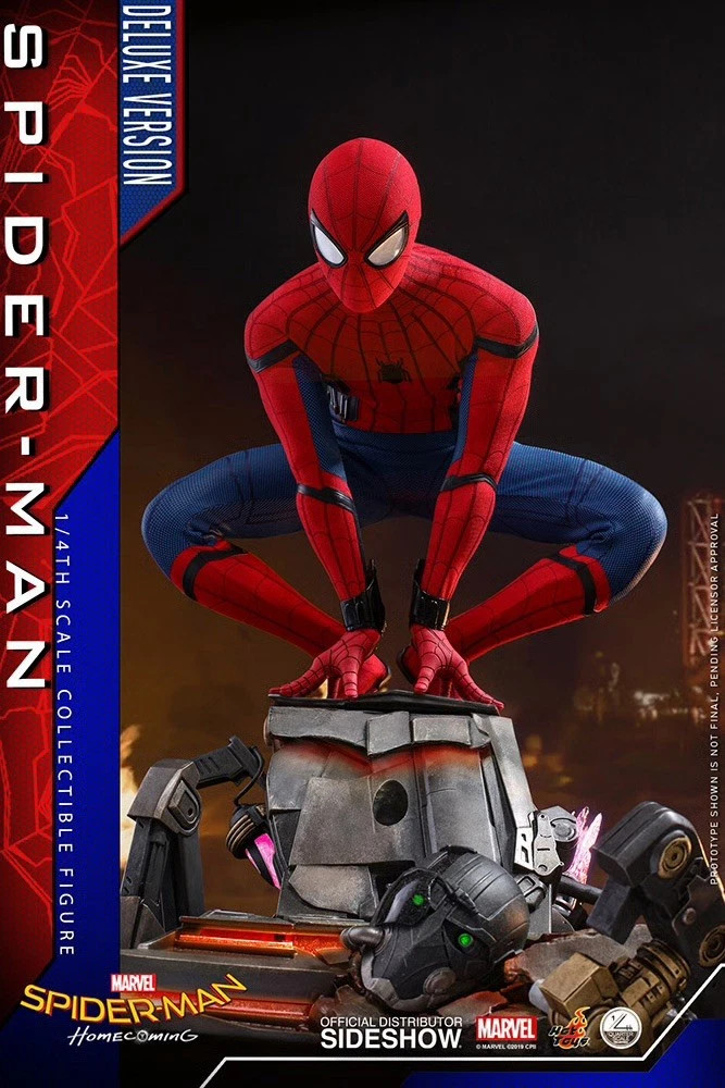 新品】ホットトイズ 1/4 スパイダーマン デラックス版 QS015
