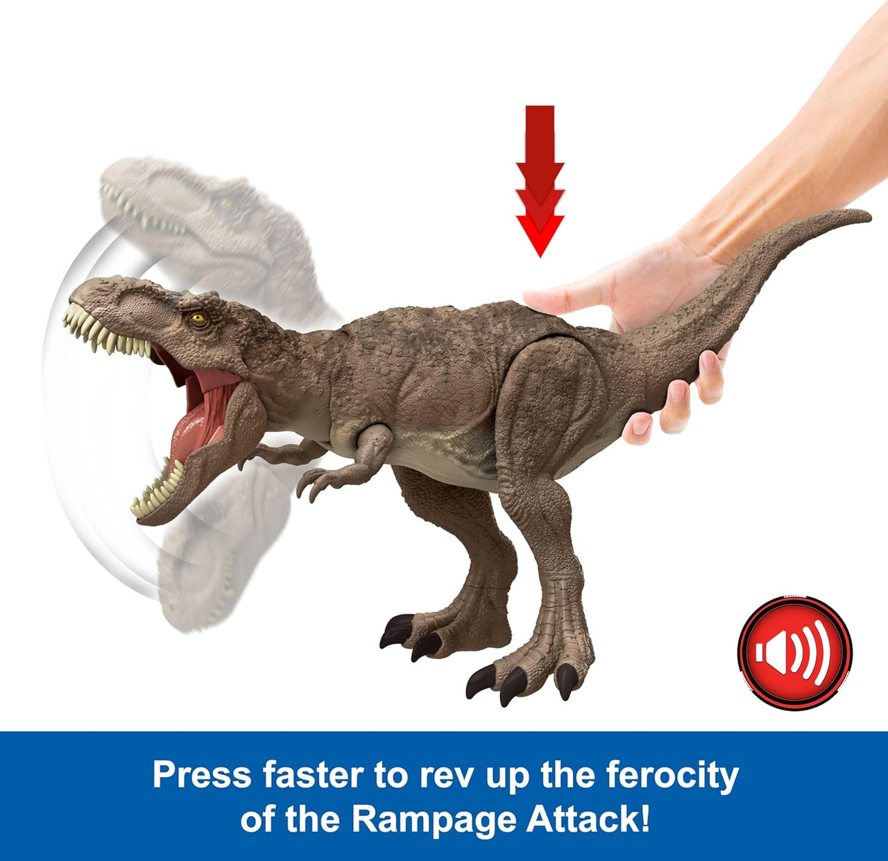 Jurassic World Chaos Theory All-Out Attack Tyrannosaurus Rex