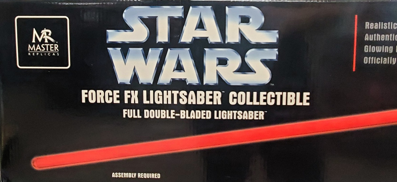 Master Replicas (2006) Star Wars Darth Maul Force FX Lightsaber