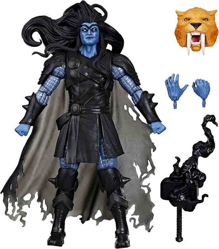 Hasbro (2024) Marvel Legends Black Winter Thor action figure Zabu BAF
