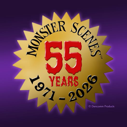 Monster Scenes 55th Anniversary Limited Edition Set of 4