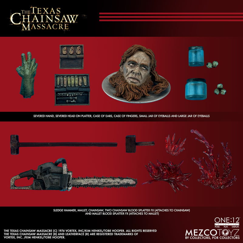 MEZCO One:12 Collective The Texas Chainsaw Massacre (2003