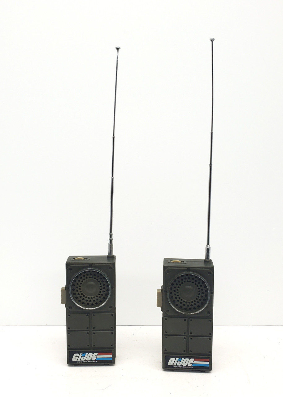 Nasta (1983) G.I. Joe 2 Solid State Walkie Talkies
