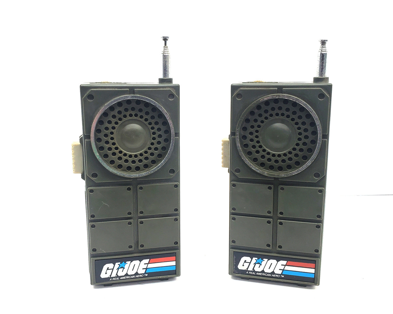 Nasta (1983) G.I. Joe 2 Solid State Walkie Talkies