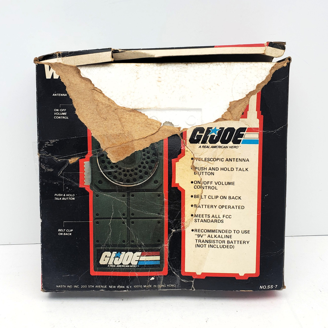 Nasta (1983) G.I. Joe 2 Solid State Walkie Talkies