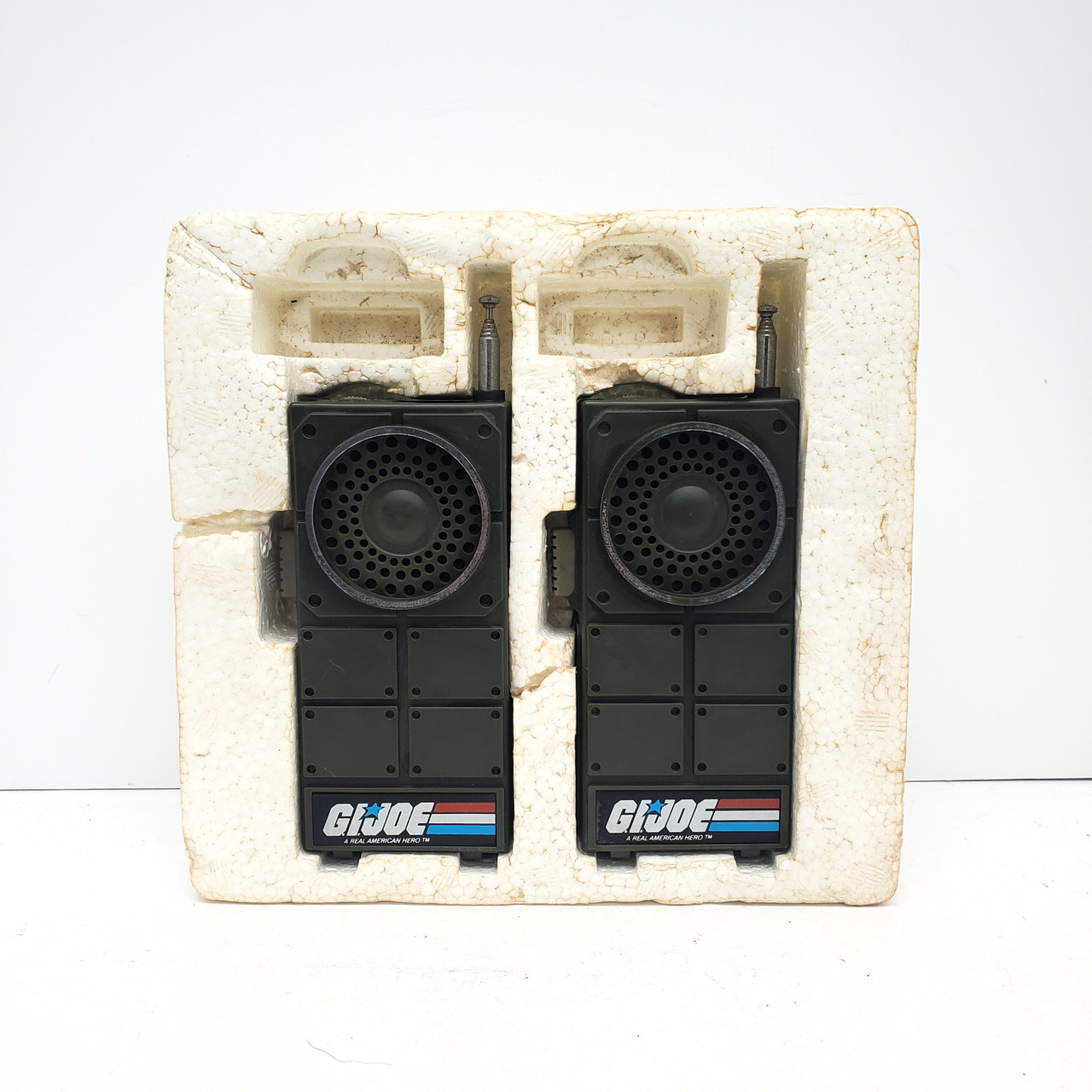 Nasta (1983) G.I. Joe 2 Solid State Walkie Talkies