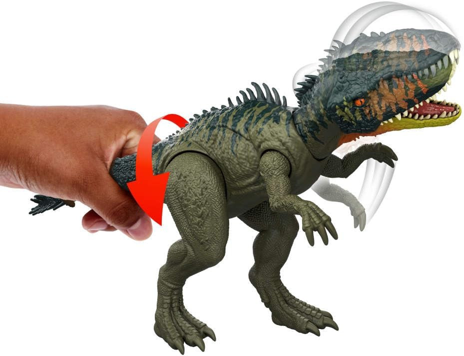 Jurassic World Rebirth Gigantic Thrashers Tyrannotitan Action Figure