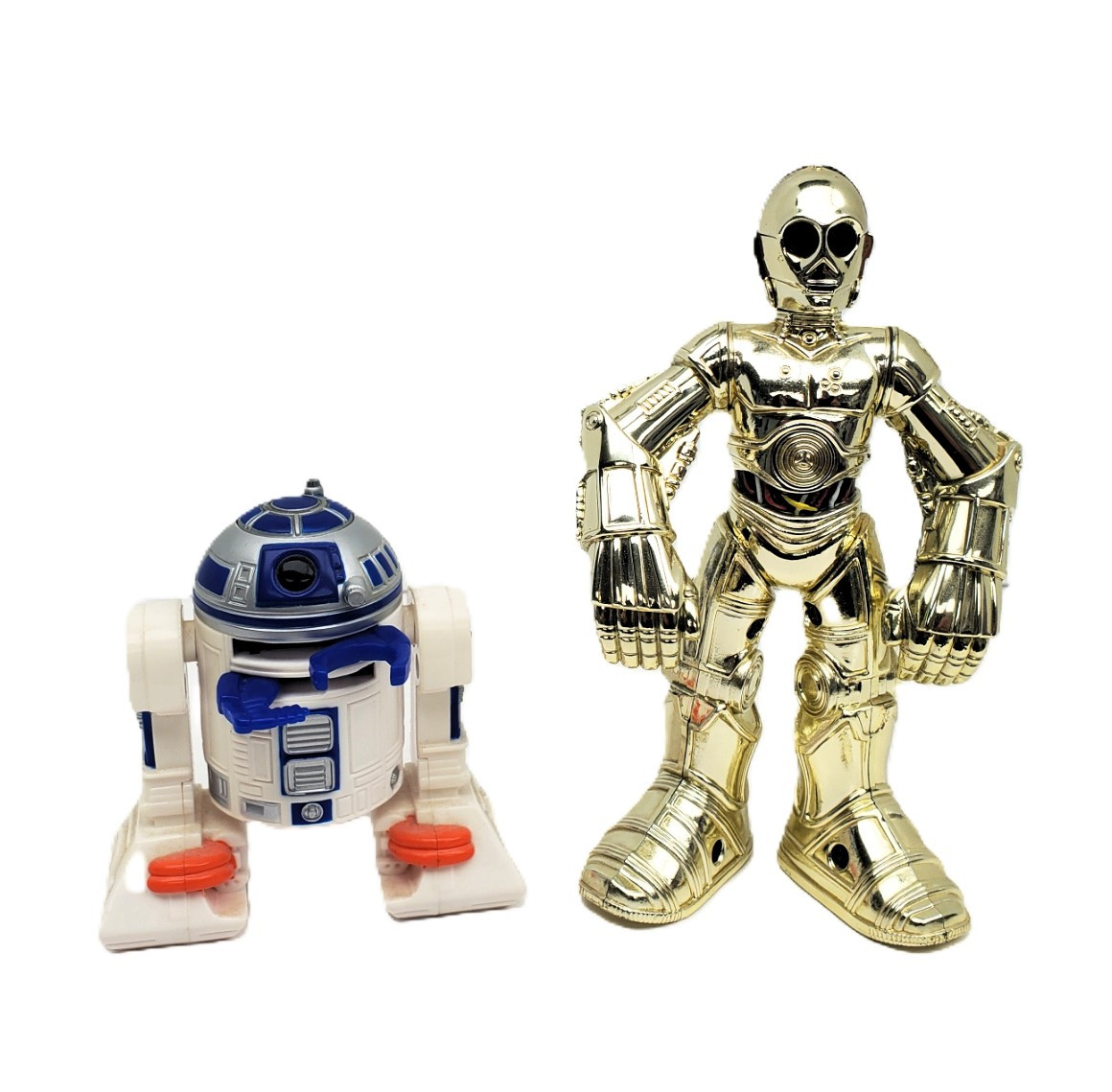 Playskool (2004) Star Wars Jedi Force C-3PO and R2-D2 action