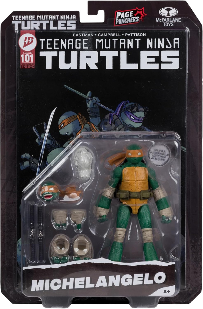 McFarlane Toys - Teenage Mutant Ninja Turtles - Page Punchers
