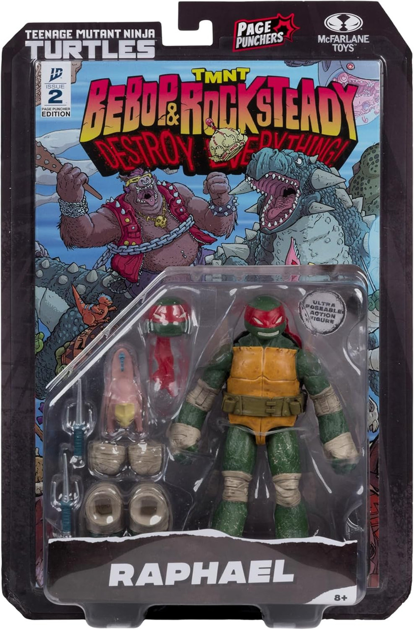 McFarlane Toys - Teenage Mutant Ninja Turtles - Page Punchers