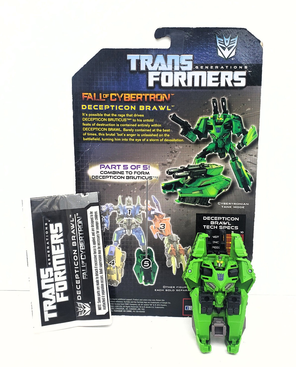 Hasbro Transformers Generations Combaticons (Bruticus) Decepticon