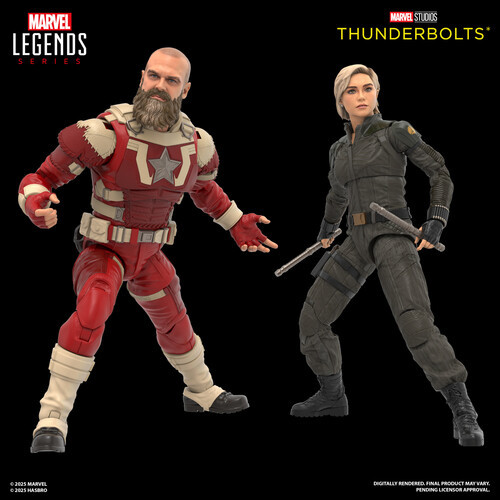 Hasbro Marvel Legends Thunderbolts Yelena Belova and Red Guardian
