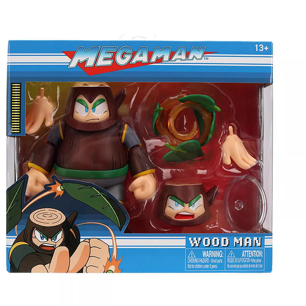 Jada MEGA MAN Wood Man 1/12 scale deluxe action figure