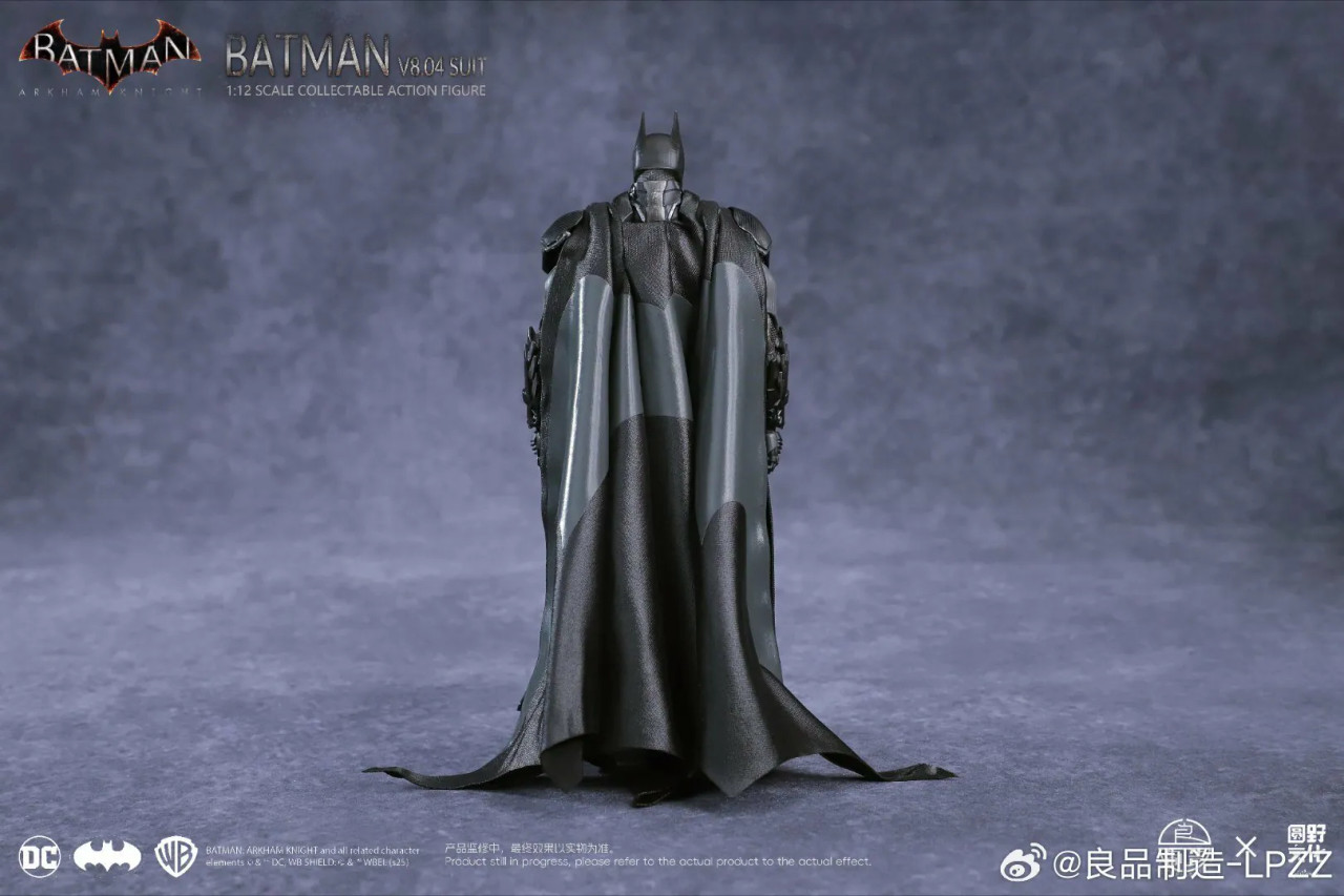 LPZZ V8.04 Batman Arkham Knight Batman 1/12 Collectible Action Figure