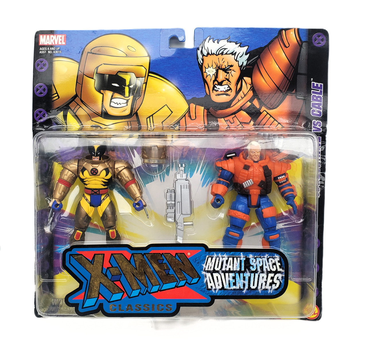ToyBiz (2001) X-Men Classics Mutant Space Adventures Wolverine and