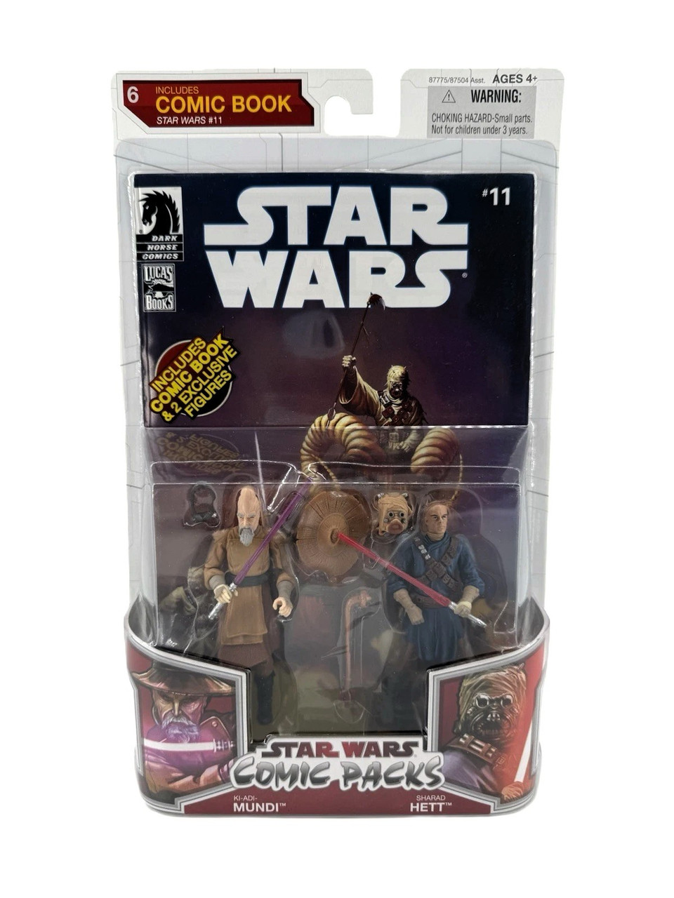 Star Wars Comic Packs Ki-Adi-Mundi and Sharad Hett action figure 2