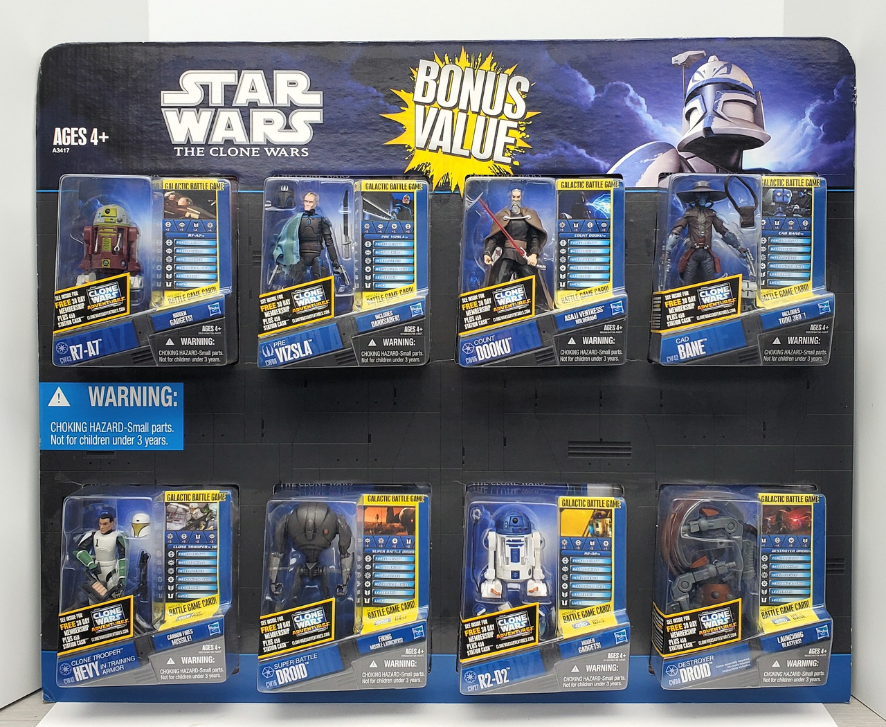 Hasbro (2012) Star Wars THE CLONE WARS BONUS VALUE action figure 8