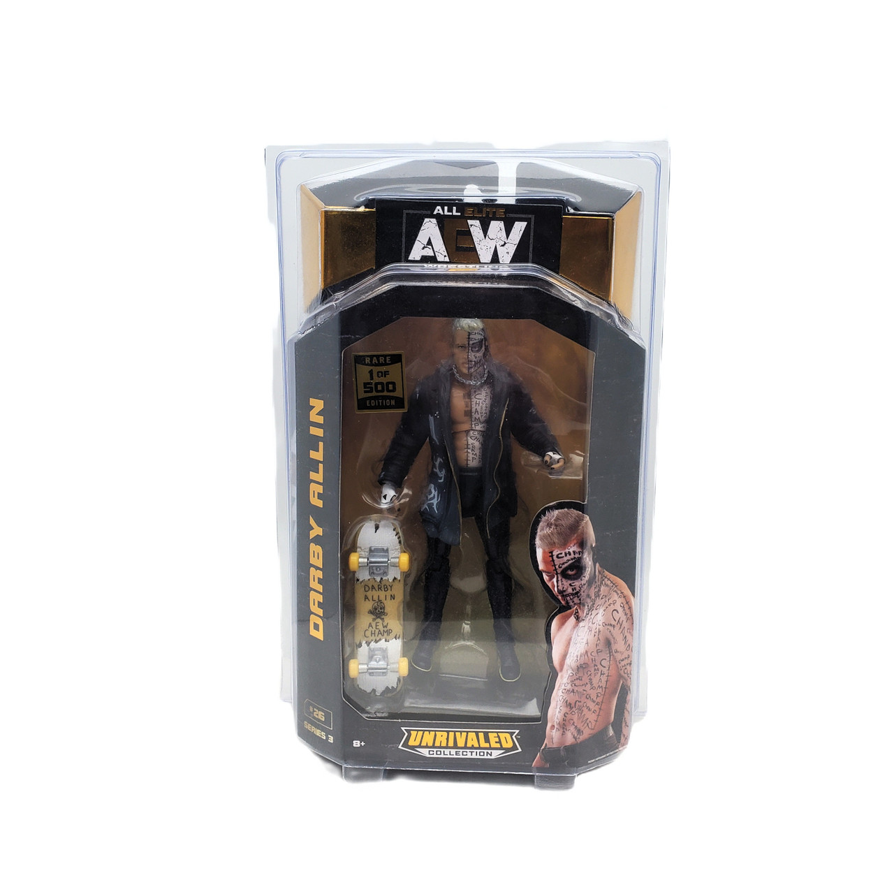 Jazwares AEW Darby Allen #26 Unrivaled Collection RARE 1 of 500