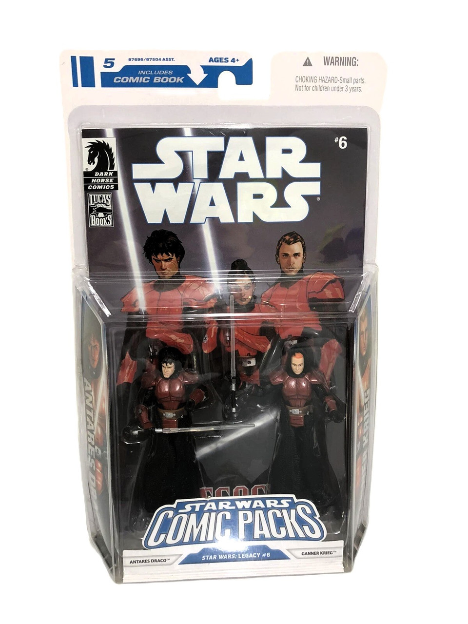 Hasbro (2008) Star Wars Comic Packs #6 Antares Drago and Ganner