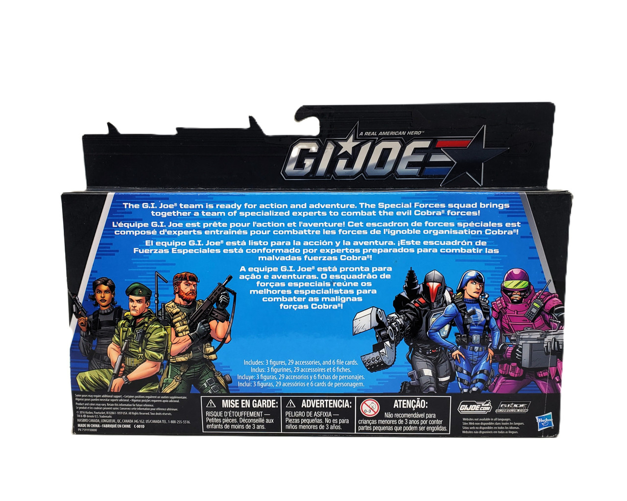 Hasbro GI Joe 50th Anniversary SPECIAL FORCES Outback, Falcon and