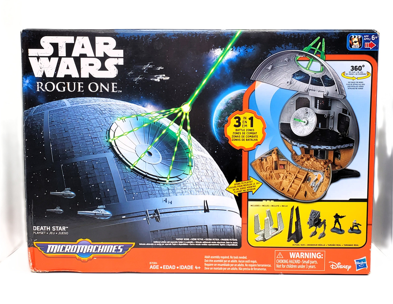 Hasbro (2016) Star Wars Rogue One Micro Machines Death Star playset