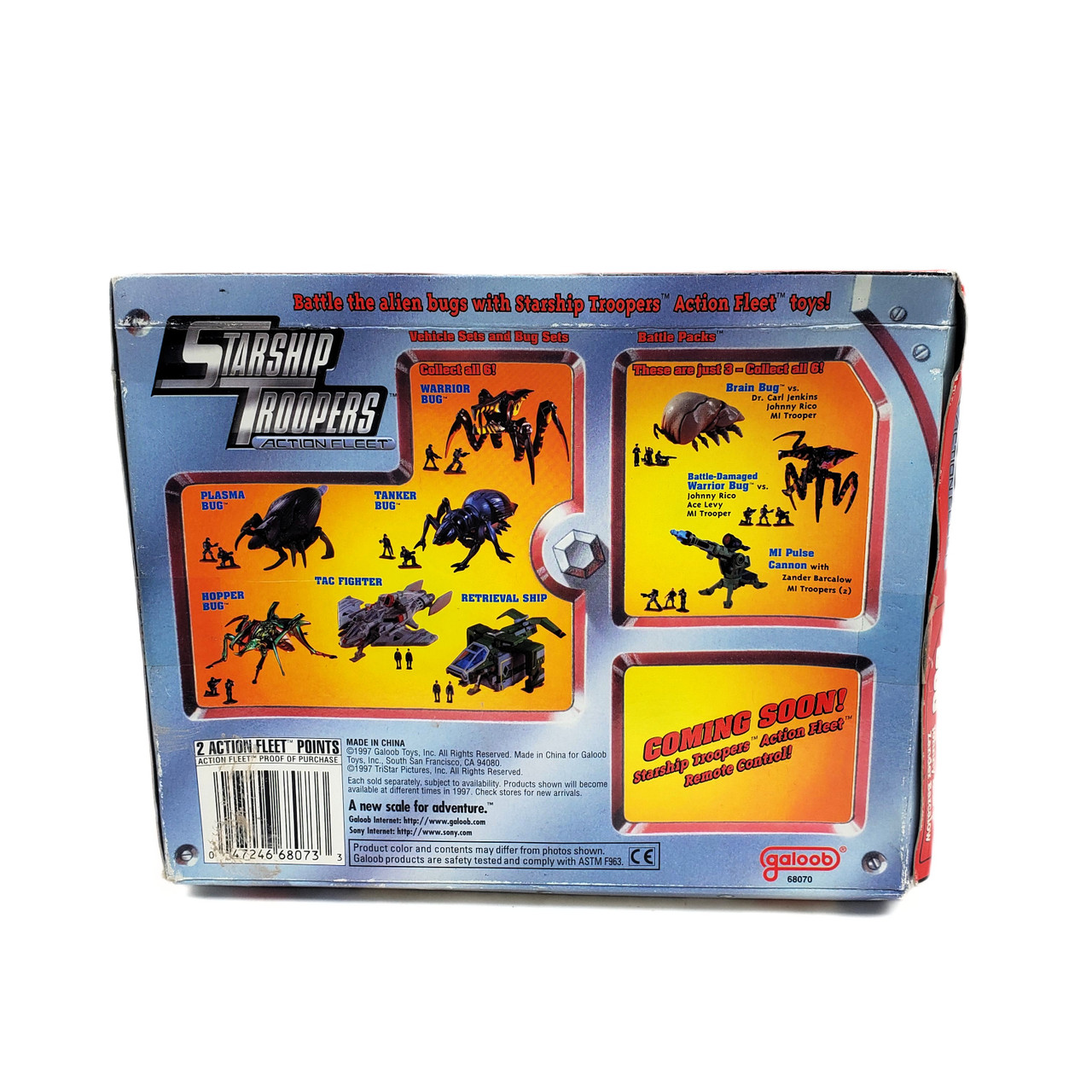 Galoob (1997) Starship Troopers Action Fleet Hopper Bug