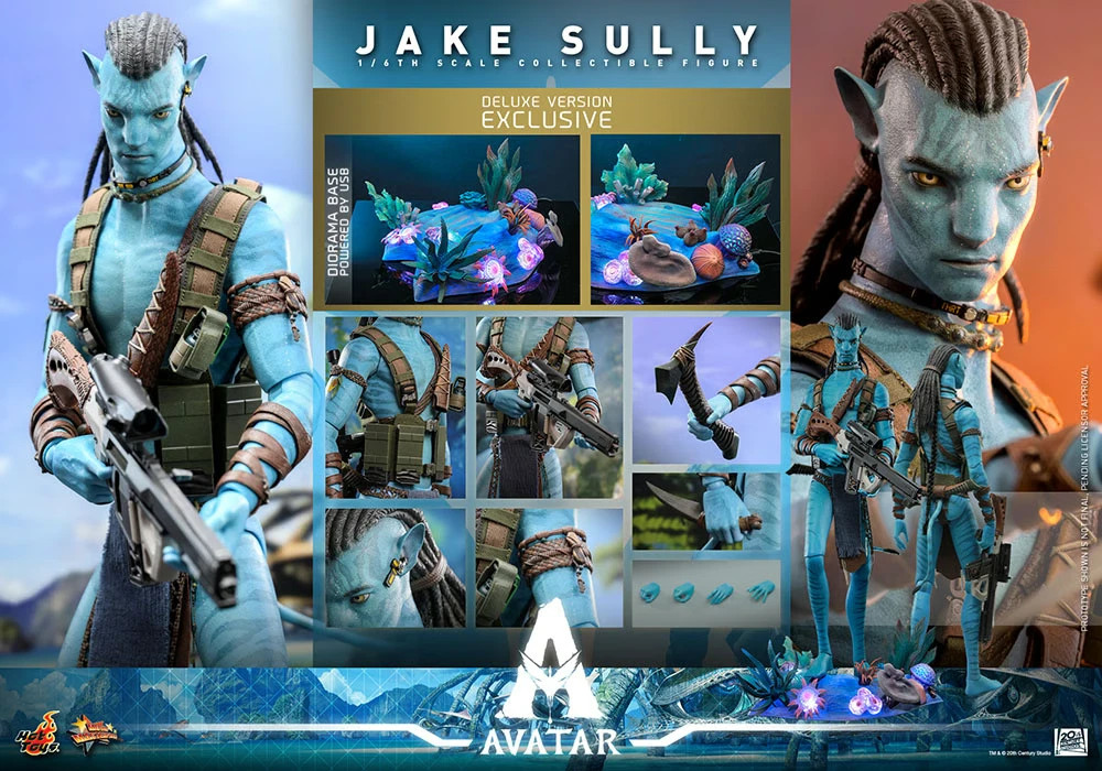 Hot Toys AVATAR MMS684 Jake Sully Deluxe Version Sixth Scale