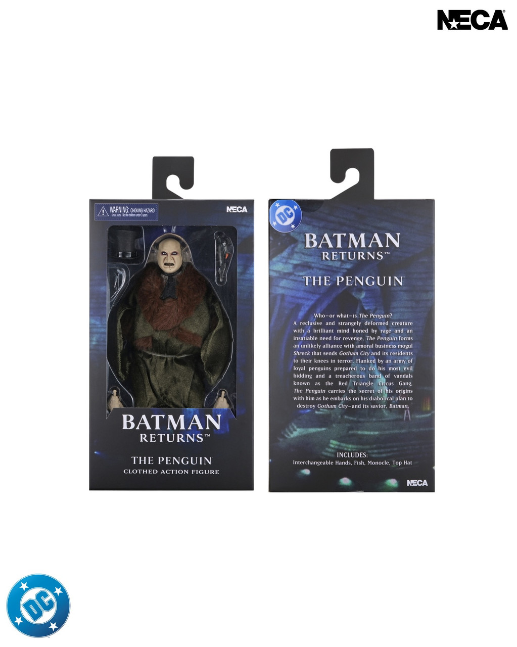 NECA Batman Returns - The Penguin 8” Clothed Action Figure