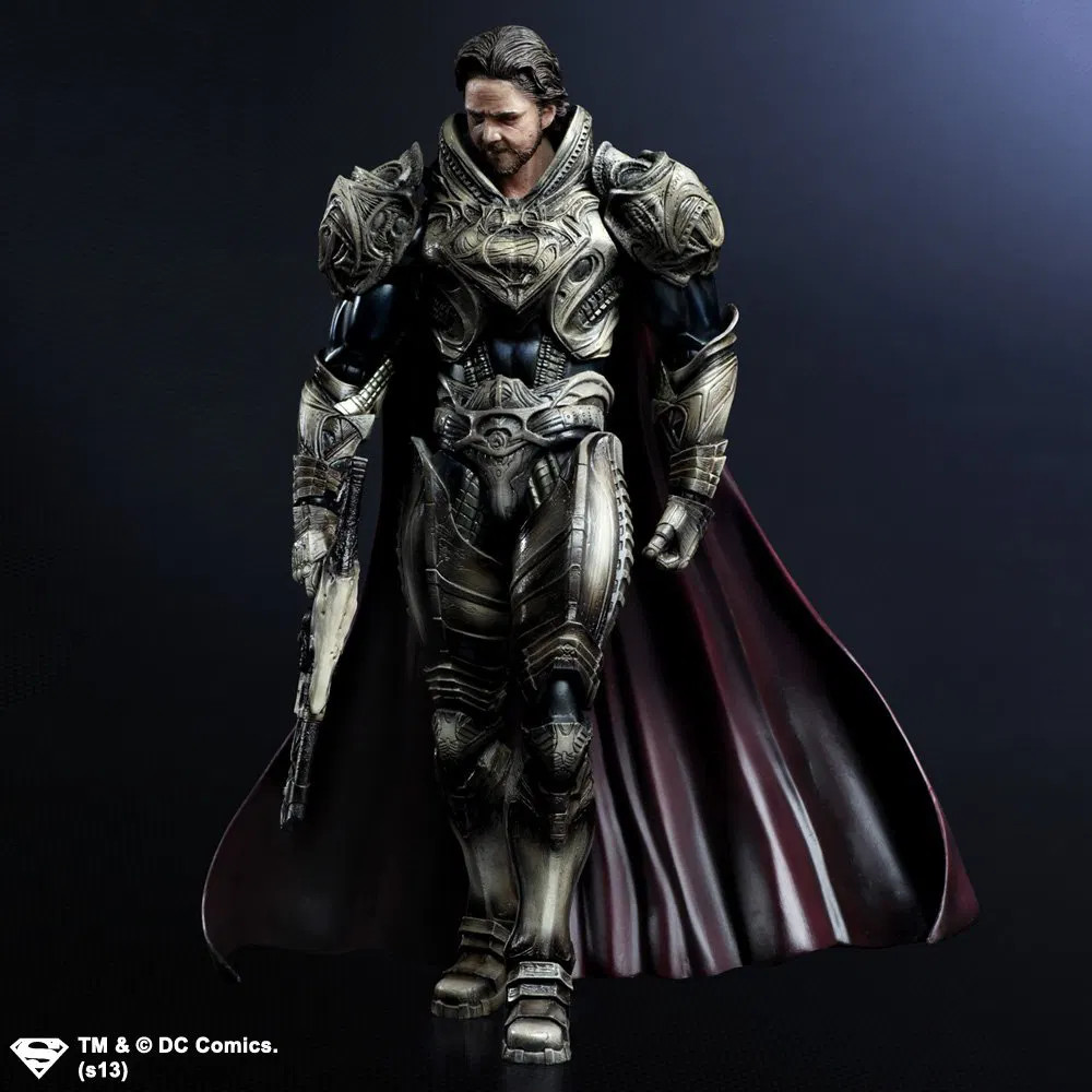 PLAY ARTS KAI Jor-El フィギュア Square Enix Play Arts Kai Superman Man of Steel Jor-El Figure