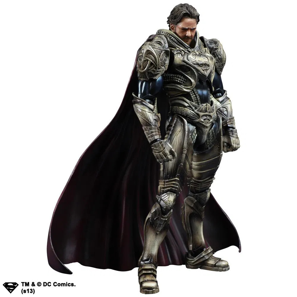 Square Enix Play Arts Kai Superman Man of Steel Jor-El Figure