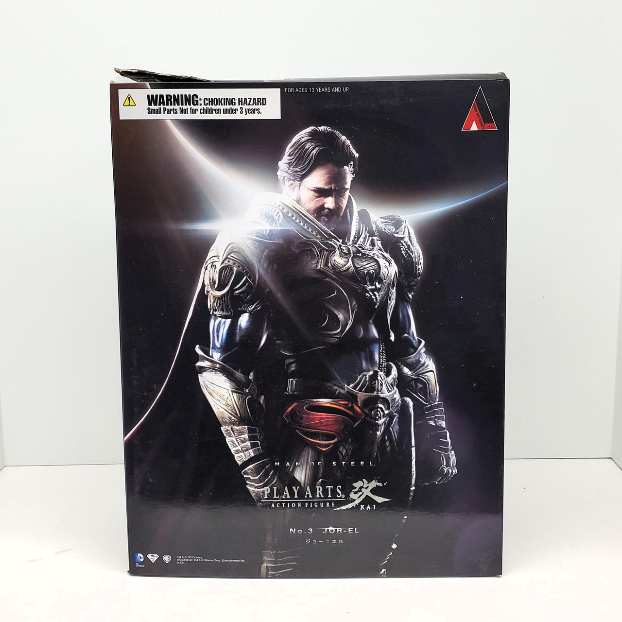 Square Enix Play Arts Kai Superman Man of Steel Jor-El Figure