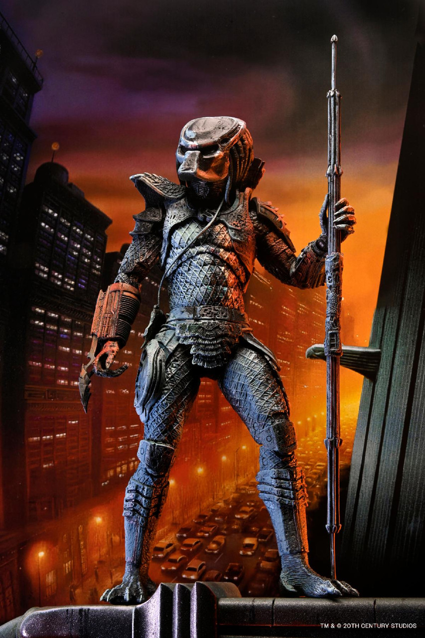 NECA Predator 2 - 7” Scale Action Figure - City Hunter Poster Series