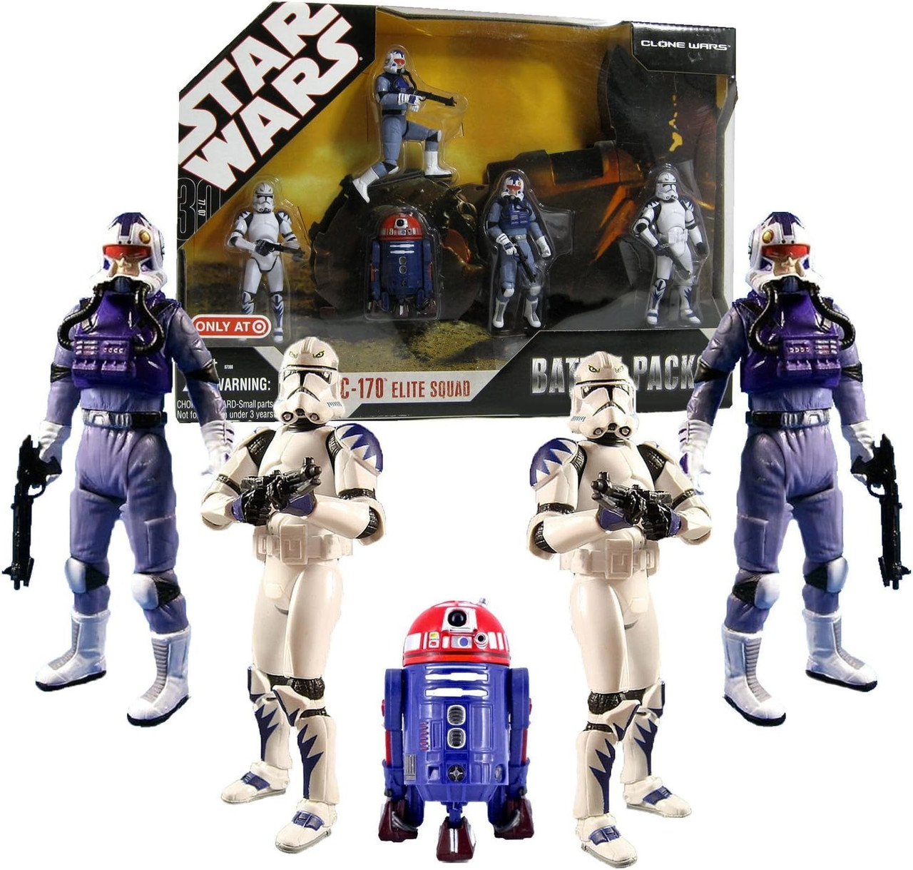 STAR WARS ARC-170 ELITE SQUAD フィギュア Star Wars 30th Anniversary ARC-170 Elite Squad Action Figure