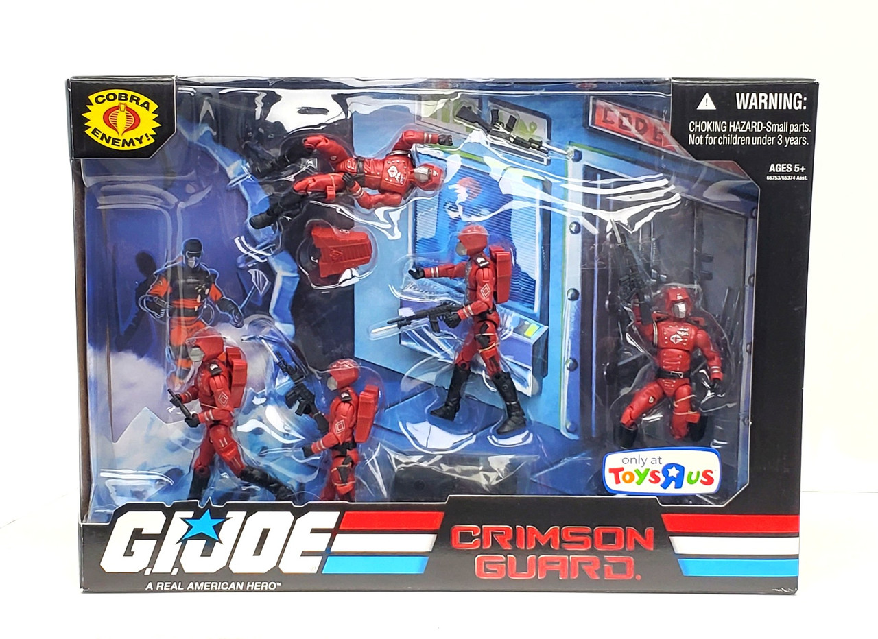 Hasbro (2008) G.I. Joe Cobra Crimson Guard Troop Builders 3.75