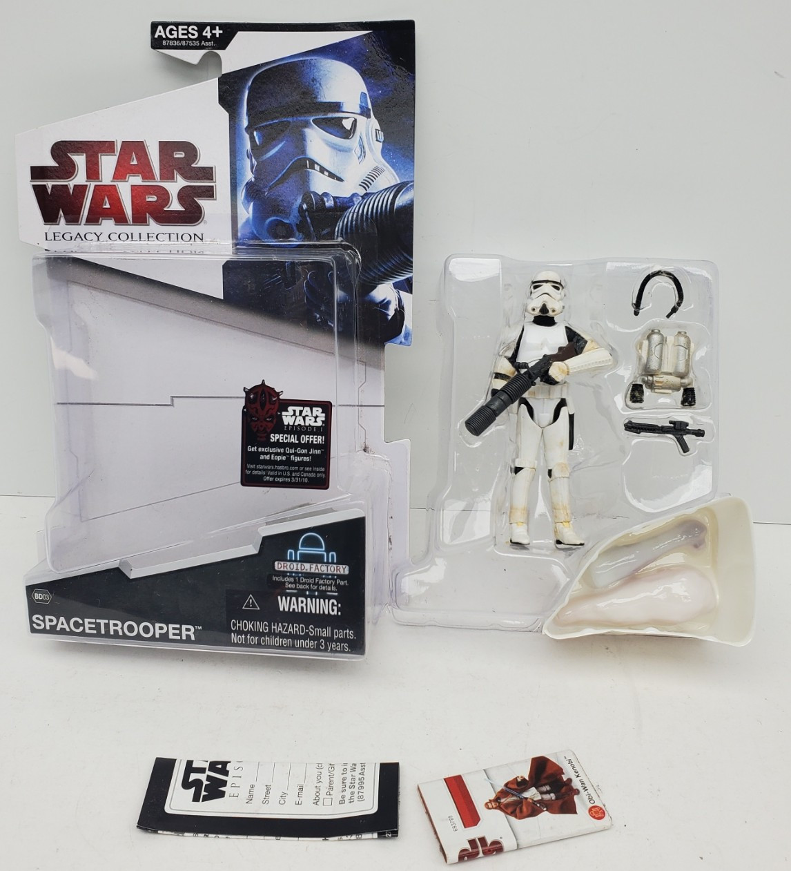 Hasbro Star Wars: The Legacy Collection SPACETROOPER BD03 3.75