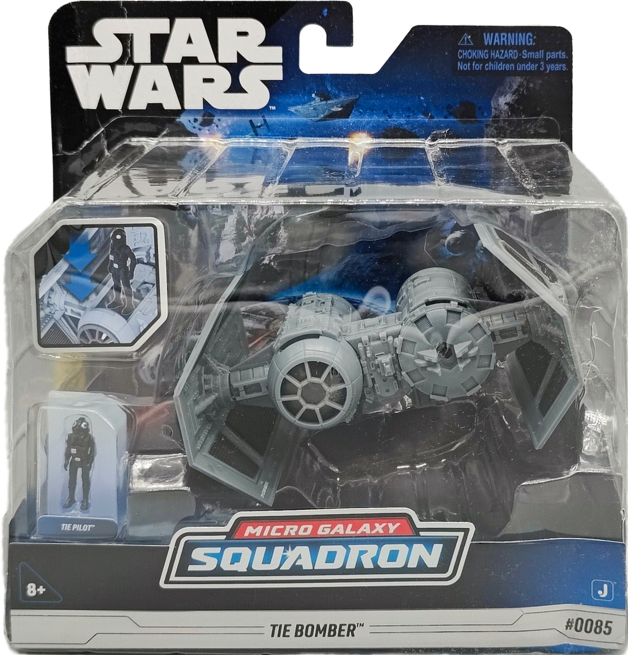 Jazwares Star Wars Micro Galaxy TIE Bomber