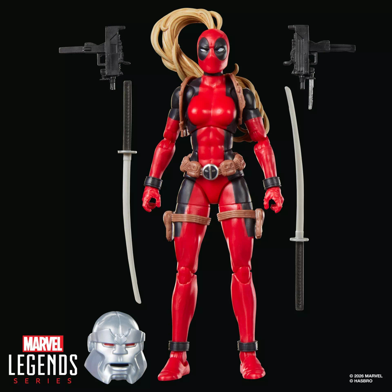 Hasbro Marvel Legends Lady Deadpool BAF BOX Series