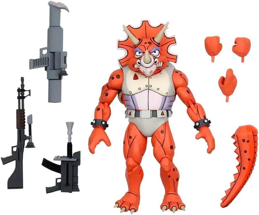 ネカ　ミュータントタートルズ トリケラトン・インファントリーマン ロードキル NECA TMNT(Cartoon) - 7