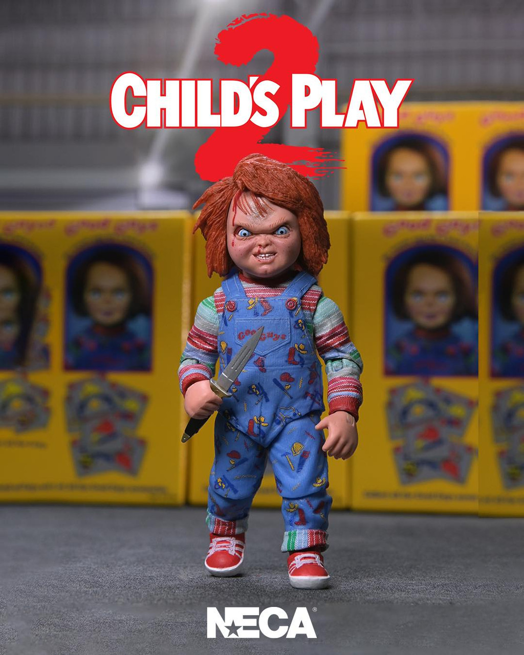 チャッキー Chucky Child's Play 2 フィギュア 未開封 NECA Child's Play 2 - Ultimate Chucky 7” Scale Action Figure