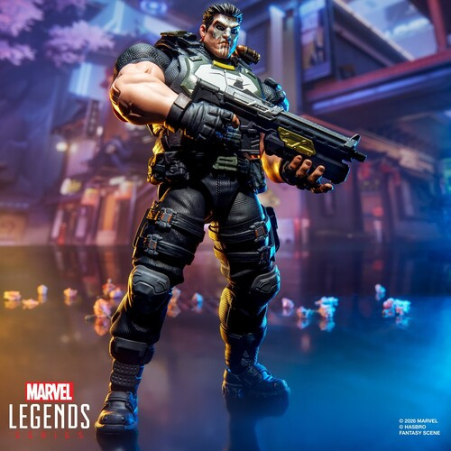 Hasbro Marvel Legends Marvel Rivals The Punisher 6