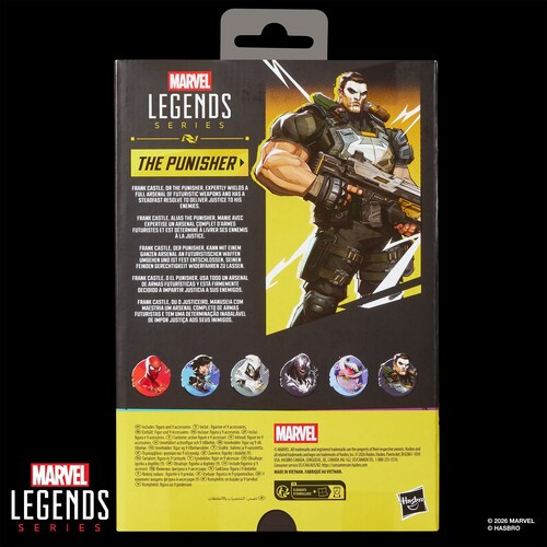 Hasbro Marvel Legends Marvel Rivals The Punisher 6