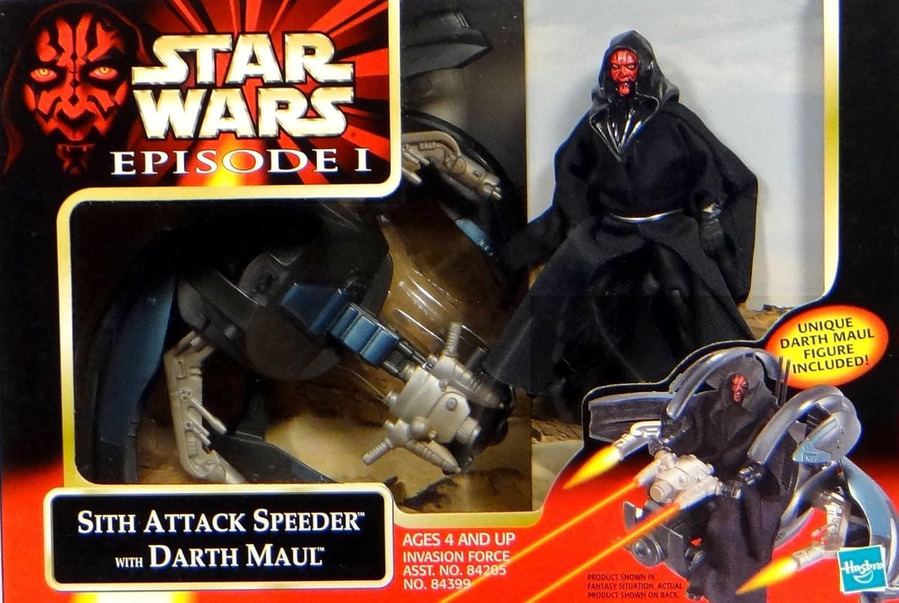 Hasbro Star Wars Episode I Sith Attack Speeder with Darth Maul