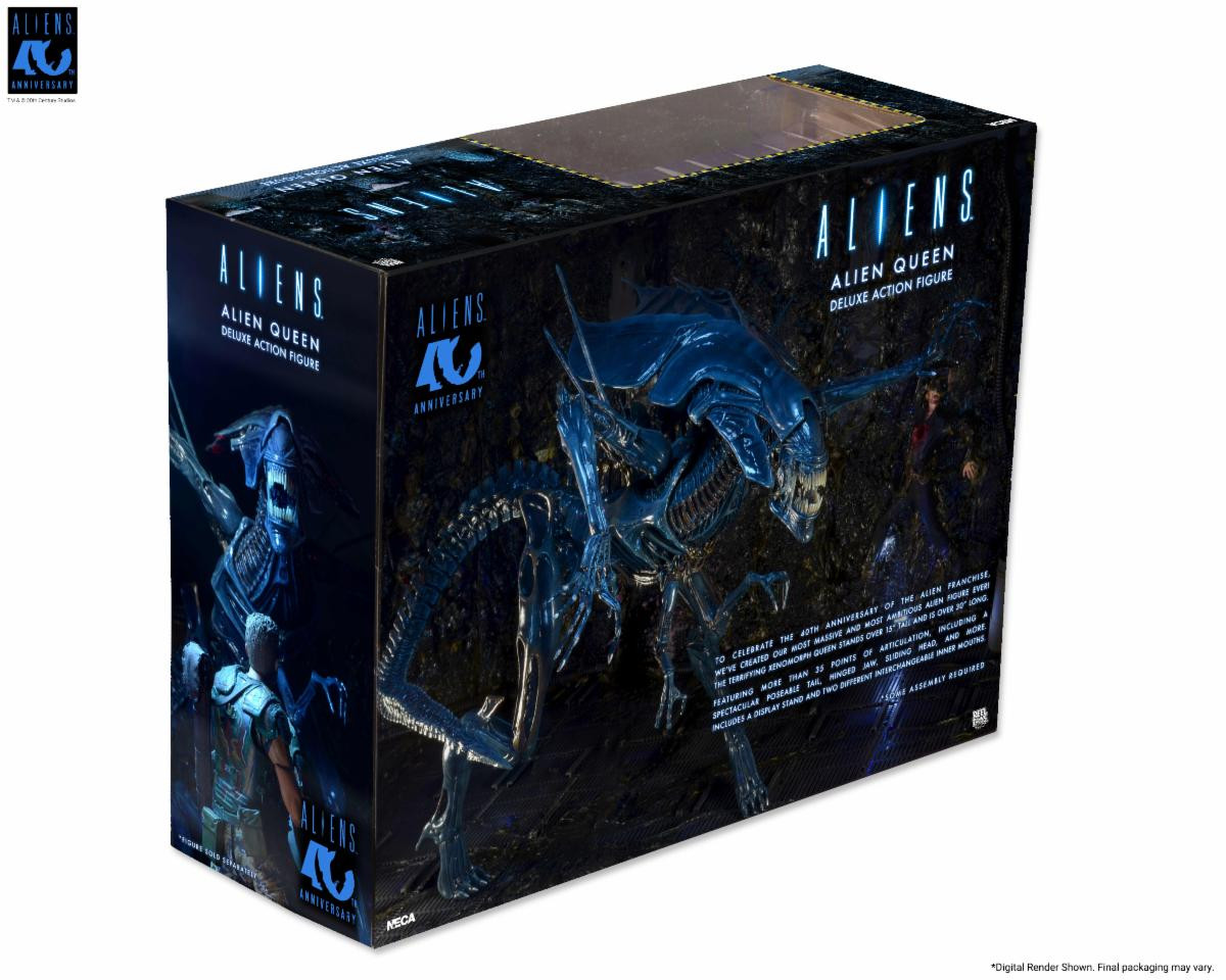 NECA Aliens - Ultra Deluxe Boxed Figure - 40th Anniversary Alien Queen