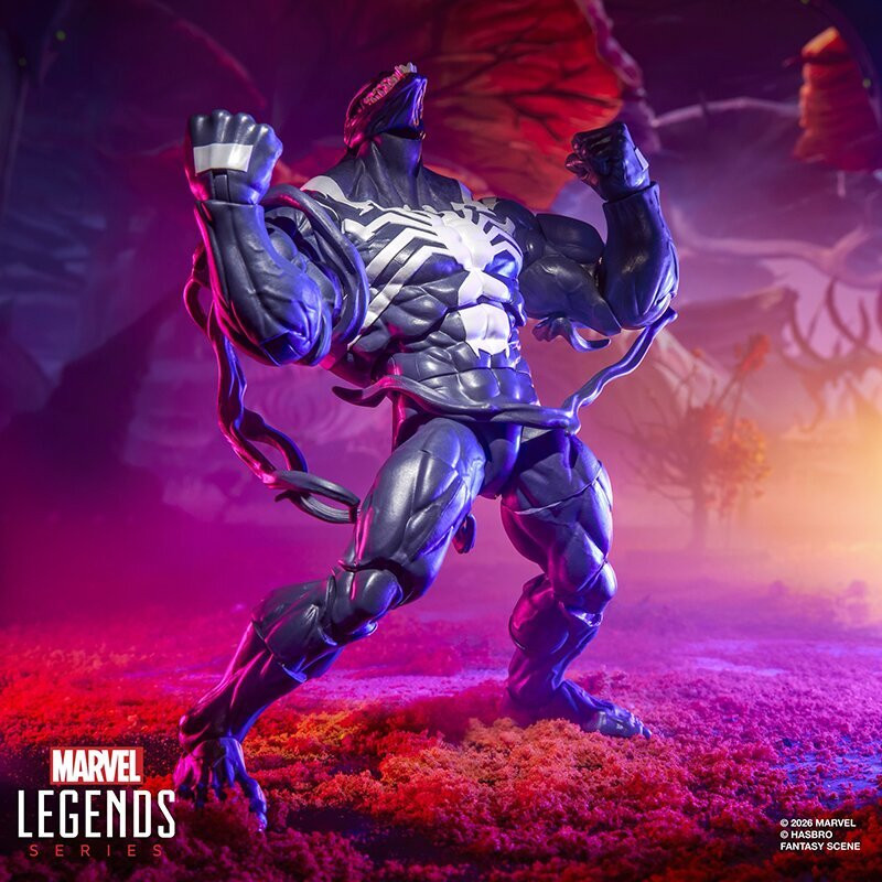 Hasbro Marvel Legends Rivals Venom and Jeff the Land Shark 2 Pack