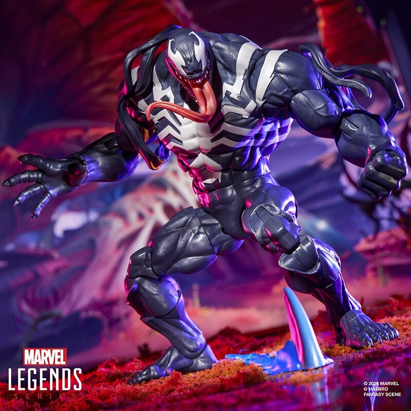 Hasbro Marvel Legends Rivals Venom and Jeff the Land Shark 2 Pack