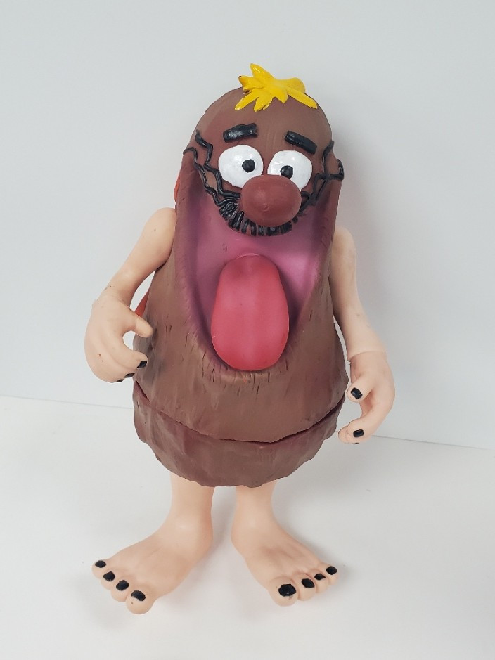 JUMBO Mexican Bootleg Hanna Barbera Captain Caveman vinyl figure 14”